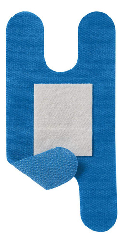 Curad Nudillos, Vendaje Detectable Azul Tejido, 100 Unidades