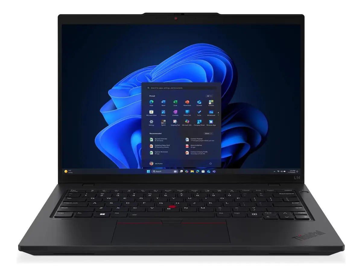 Foto do produto: Notebook Lenovo Thinkpad L14 G6 Core Ultra 7 de 16 GB e 512 GB + Ai Black