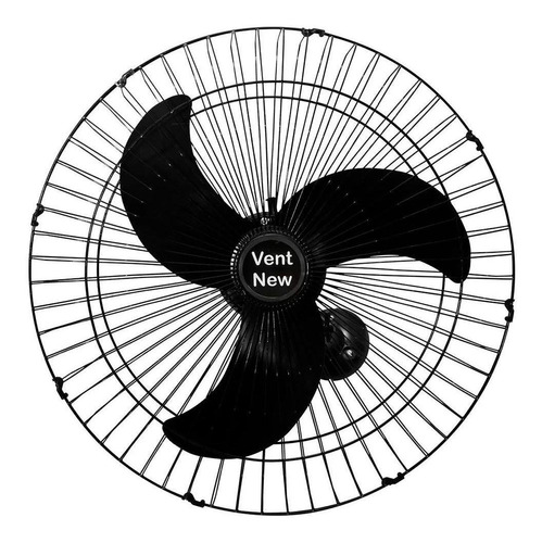 Ventilador Oscilante De Parede Vent New 60cm Preto Bivolt