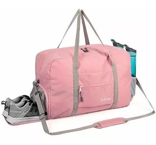 Bolso Deportivo Mediano Gimnasio Viajes Rosa