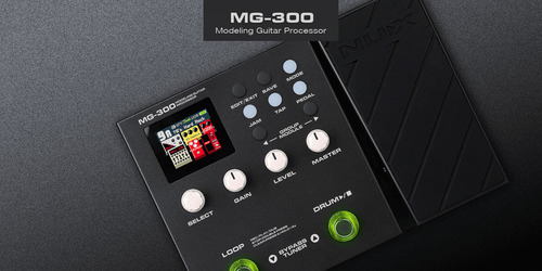Pedalera Multiefectos E Interface De Grabacion Nux Mg-300