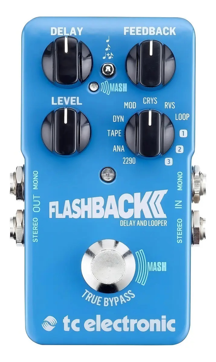 tc electronic delay&chorusセット Pedal de efeito TC Electronic Flashback 2 Delay and Looper azul