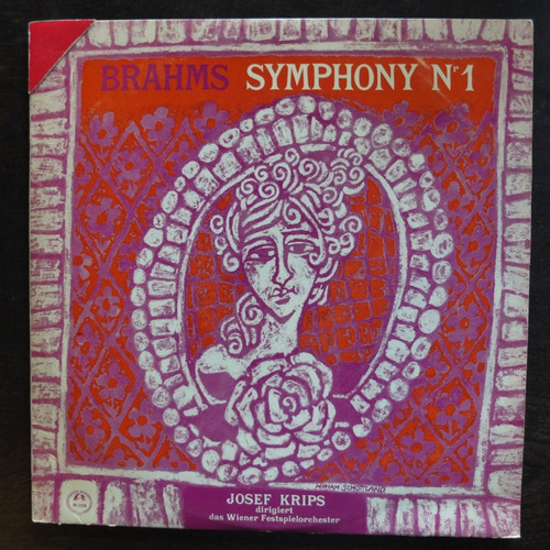 Vinilo  Brahms  Symphony N° 1 Josef Krips