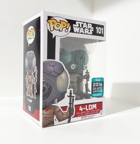 Funko Pop! Star Wars - 4-lom 101 2016 Galactic Exclusivo