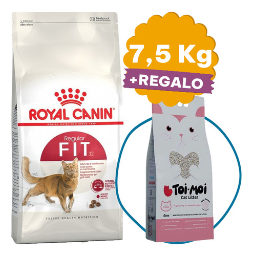 Alimento Gato Adulto Royal Canin Fit 32 7,5 Kg + Envío