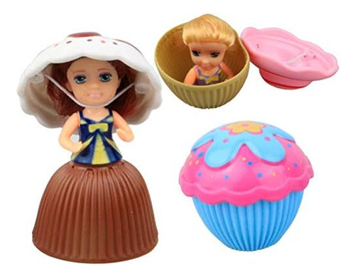 Stobok 3pcs Cupcake Princess Doll Magic Gift Juguetes Para N