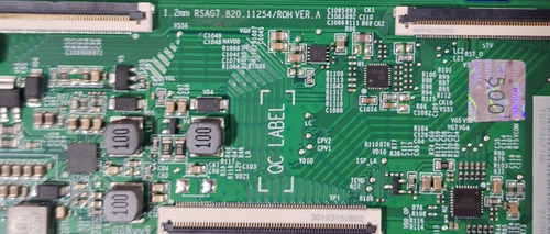 Main + Tcon Hisense 55a7gv Rsag7.820.11716/roh (Usado)