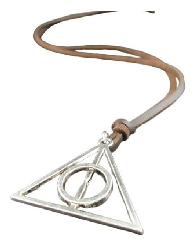 Collar Cuerda Cuero Sintetico Harry Potter Para Hombre Mujer