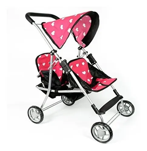 carrito doble muñecas