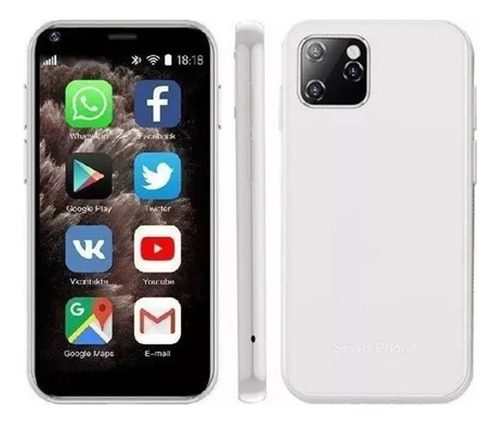 Hiking Mini Smartphone A13 Blanco Mem. 8g + 1g Ram Dual Sim