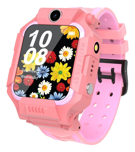 Hancdon Z6f Reloj Para Niños Smartwatch Impermeable Resistente Al Sudor Sistema De Llamada De Emergencia Sos Sistema De Posicionamiento Lbs
