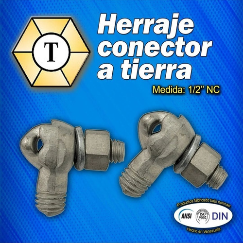 Conector A Tierra 1/2 Nc