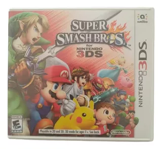 Super Smash Bros Nintendo 3ds 100% Nuevo, Original Y Sellado