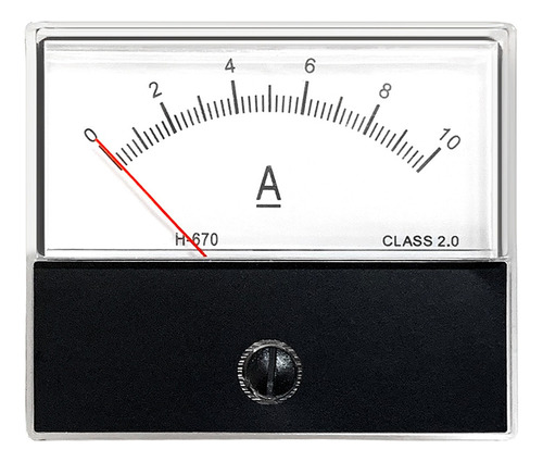 Medidor Del Panel Analógico De Corriente Amperímetro Clase 2