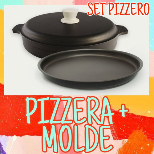 Set Pizzero: Molde + Pizzera Fournée Antiadherente 