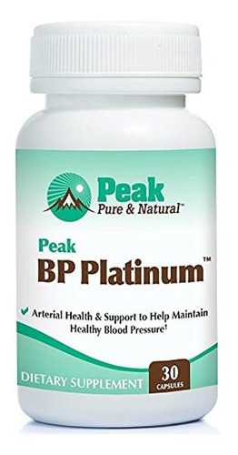 Peak Bp Platinum De Peak Pure & Natural® Es Un Suplemento De