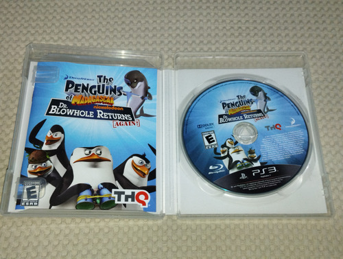 The Penguins Of Madagascar Dr. Blowhole Returns Again Ps3 (Usado)