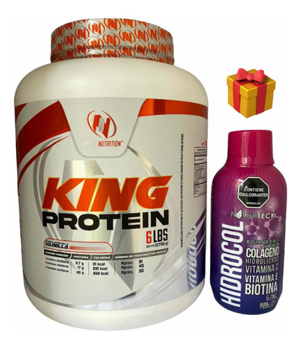 King Protein 6lb + Regalo Colageno 50 - Kg a $22499