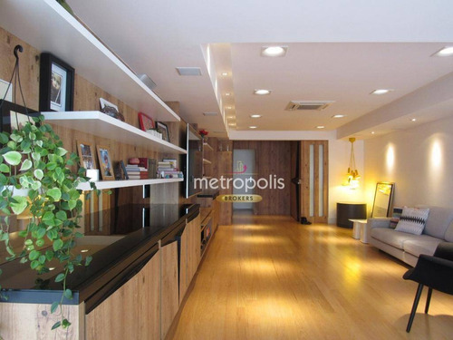 Imagem 3 de 27 de Apartamento Com 3 Dormitórios, 175 M² - Venda Por R$ 1.550.000,00 Ou Aluguel Por R$ 6.500,00/mês - Jardim - Santo André/sp - Ap5649