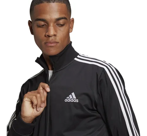 Agasalho adidas Essentials 3 Listras Masculino - Original