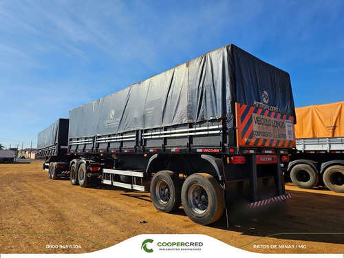 Rodotrem Graneleiro 9 Eixos Dolly 5a Roda 25m Ano 2021