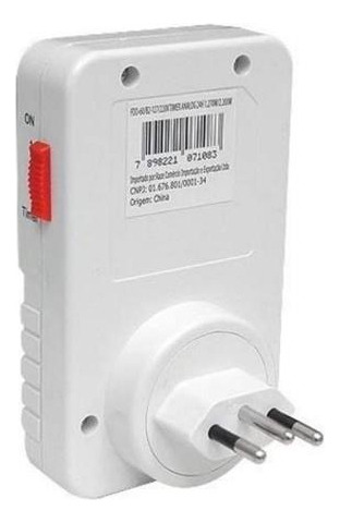 Timer Temporizador Analógico 24 Horas 110/220v - Gc M. F