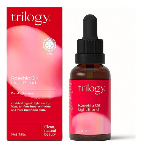 Trilogy Mezcla Ligera De Aceite De Rosa Mosqueta (1.0 Fl Oz)