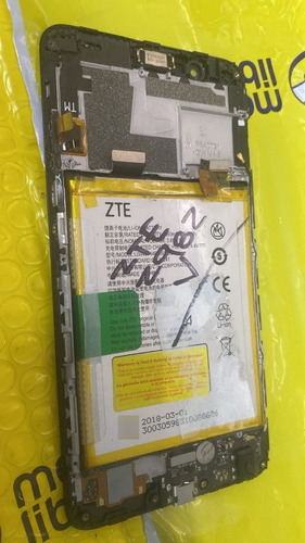 Zte Z982 V Ultra Display Con Marco,batería Y Flex De Carga. Original. Leer!! (Usado)