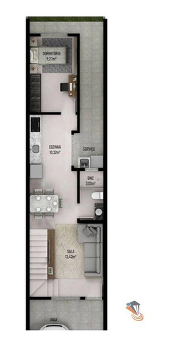 Imagem 13 de 13 de Sobrado Com 3 Dormitórios À Venda, 105 M² Por R$ 437.900,00 - Areias - São José/sc - So0105