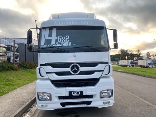 Mercedes Benz Axor 2544 6x2 Ano 2014 Automático Com Ar Cond