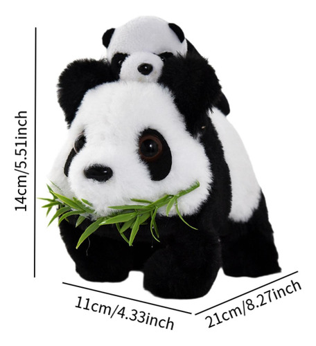 Juguetes De Panda De Felpa, Efectos De Sonido Caminando