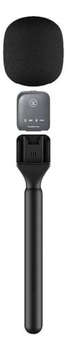 Cc Adaptador De Micrófono Inalámbrico Portátil Con Espuma