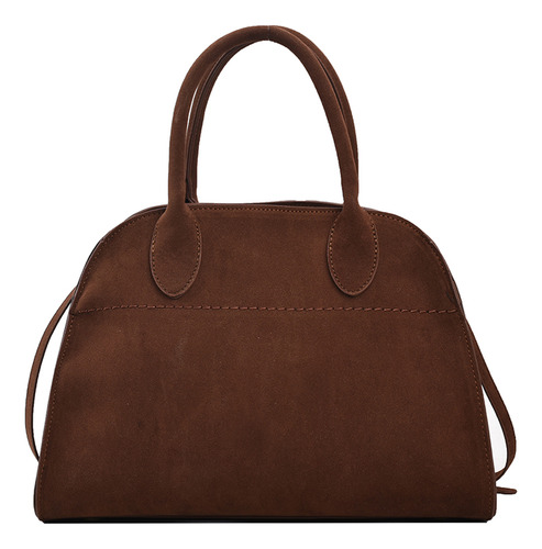 Bolso Casual De Gamuza De Color Liso Para Mujer Chic Hob