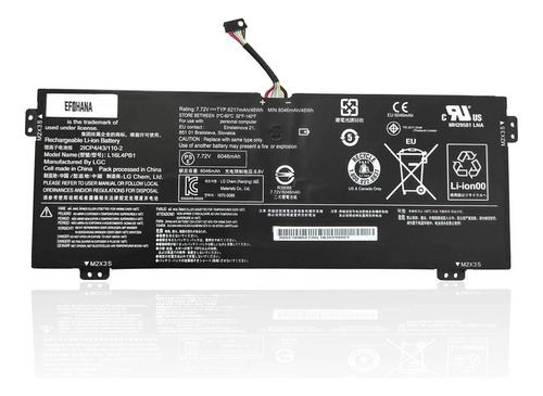 Efohana L16l4pb1 - Bateria De Repuesto Para Portatil Lenov