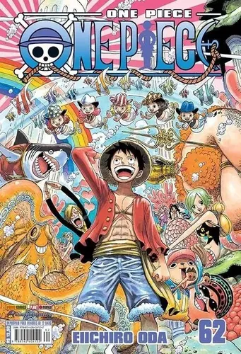One piece vol. 62 - Oda, Eiichiro - Panini - Capa Mole | MercadoLivre