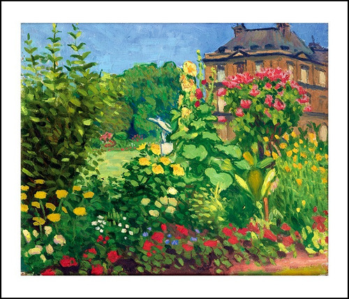 Lamina Fine Art El Jardin De Luxemburgo Marquet 50x60 Myc