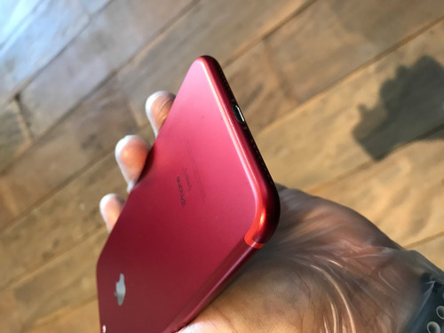 Usado - iPhone 7 Plus 128gb Red (product) Capa E Película