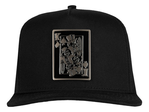 Gorra Jc Hats Black On Black King Card Edición Especial