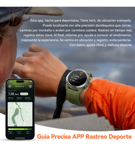 J300 Smartwatch Deportivo - 100+ Modos De Deporte, 7 Días De Batería, Ip68 Impermeable, Monitoreo De Salud & Llamadas Bluetooth Para Aventureros