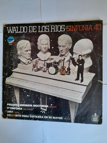 Vinilo Waldo De Los Rios Sinfonía 40 - Edicion 1977+paño