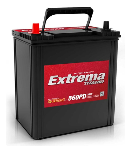 Bateria Willard Extrema Ns40-560 Pd Pd Hyundai Eon