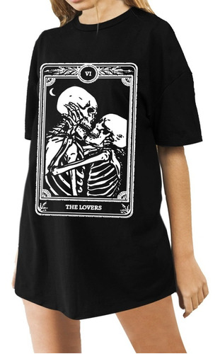 Remeron Mujer Tarot Carta Amante Aesthetic Urbano Remera