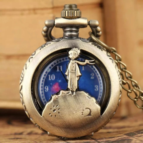 Imagen 5 de 10 de Reloj El Principito Mas Peluche Zorro