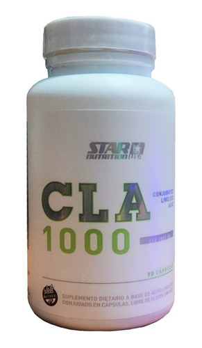 Star Nutrition Cla 1000 Soft Gel Quemador De Grasas X 90caps