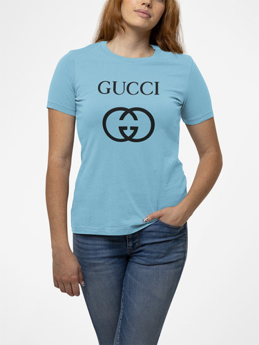 Camiseta Gucci Fio 30.1 Algodão Penteado