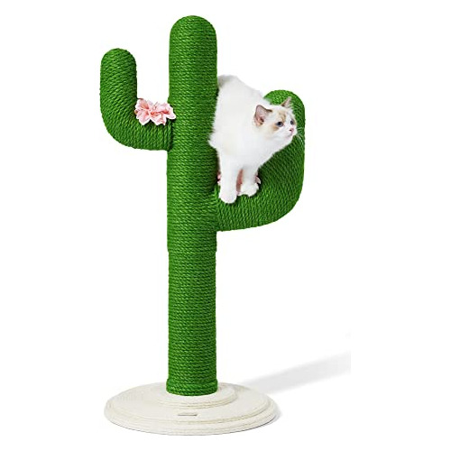 Rascador De Gatos De Cactus Premium De 41.3 Pulgadas | ...