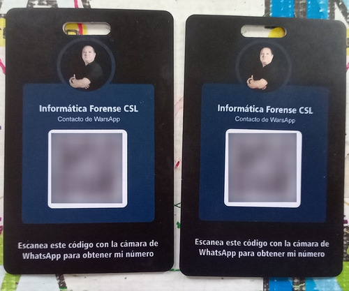 Credencial De Pvc A Todo Color Ambos Lados