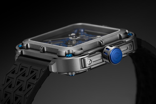 Reloj Ciga Design Hombre X Series Automático Titanium Correa Cyber Blue