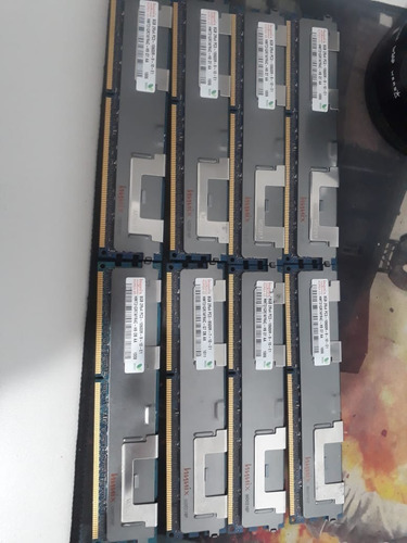 Imagem 2 de 2 de Memoria Hynix 8gb 2rx4ddr3 Pc3-10600r Hmt31gr7cfr4a Servidor