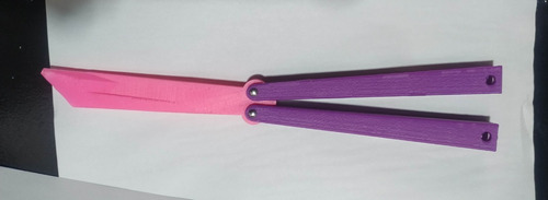 Faca Butterfly-balisong-faca De Plastico